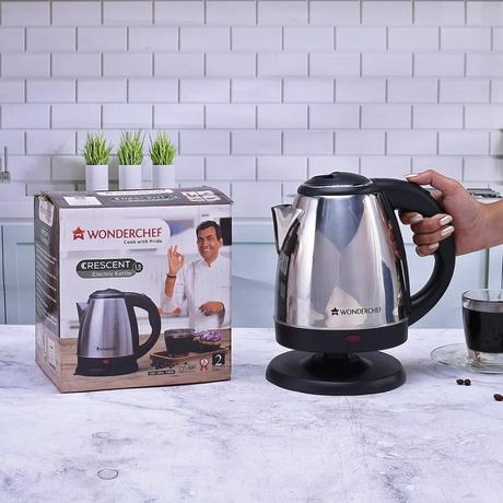 Wonderchef Crescent Electric Kettle 1.5 L-5