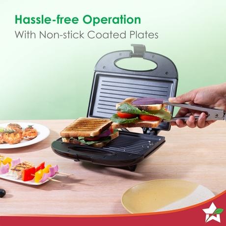 Wonderchef Prato Plus Sandwich Maker Grill-3