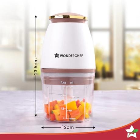 WonderChef Nutri Chop Pearl Electric Chopper 350 W-1