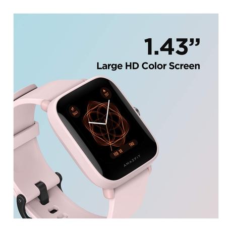 Amazfit Bip U A2017 Smart Watch, Pink