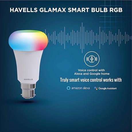 Havells Glamax Smart LED Bulb W, B22 RGB