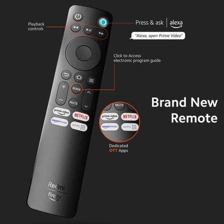 Redmi 109.22 cm (43 inch) Smart Fire TV 4K, F Series-15