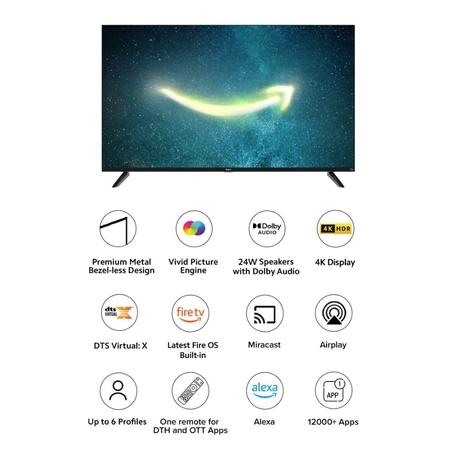 Redmi 109.22 cm (43 inch) Smart Fire TV 4K, F Series-16