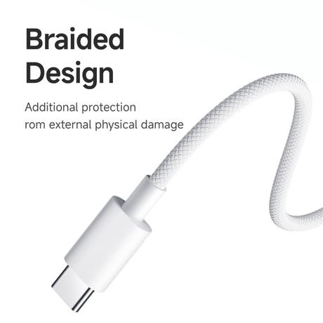 Xiaomi HyperCharge 60 W Braided Type-C to Type-C Cable-1