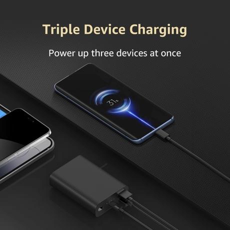 Xiaomi Sonic Charge 10000 mAh 33 W Pocket Power Bank Pro, Black-7