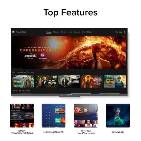 Xiaomi A Series 108 cm (43 inches) Full HD Google TV, ELA5579IN 2024-6