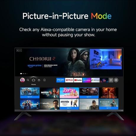 Xiaomi FX Series 109.22 cm (43 inch) 4K Ultra HD Smart LED Fire TV, L43MB-FIN-8