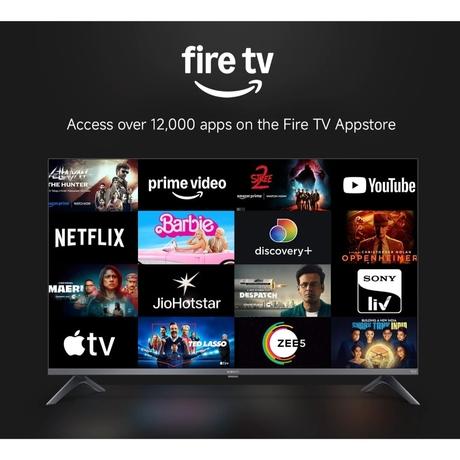Xiaomi FX Series 139.7 cm (55 inch) 4K Ultra HD LED Smart Fire TV 2025 Edition with Alexa built-in, L55MB-FIN-3