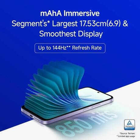 Redmi 15 5G 256 GB, 8 GB RAM, Sandy Purple, Mobile Phone-5