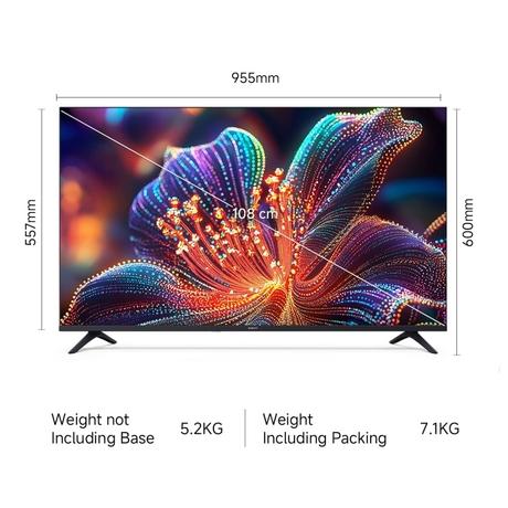 Xiaomi A 109.22 cm (43 inches) Full HD Smart TV, 2025, Black-1