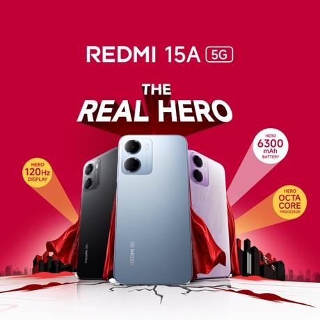 Redmi 15A 5G 64 GB, 4 GB RAM, Blue, Mobile Phone-3