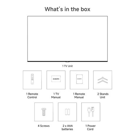 Xiaomi 190.5 cm (75 inch) Ultra HD(4K) X Pro Series QLED Google TV, L75MB-APIN-10