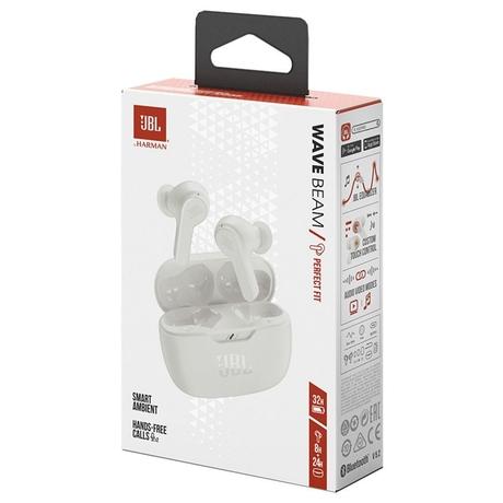 Wave Beam Jbl Airpods White JBL Wave Beam In-Ear Wireless Earbuds