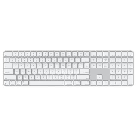 Apple Magic Keyboard with Touch ID and Number Keypad, White