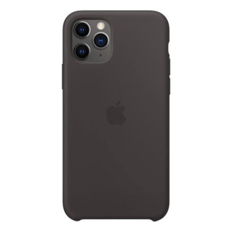 Buy Apple Silicone Mobile Case for Apple iPhone 11 Pro, Black at
