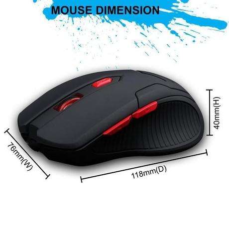 Zebronics Zeb-Feather Gaming Wired Mouse with High Grade Gaming Sensor, 6 Buttons-6