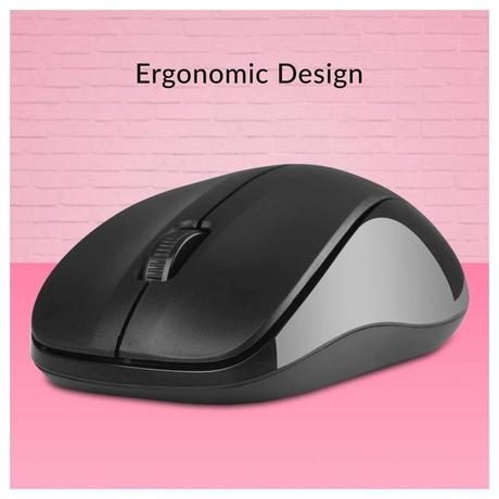 Zebronics Zeb-Companion 107 Wireless Keyboard and Mouse Combo with nano receiver, 2.4 Ghz, 10 m range, 1200 DPI-5