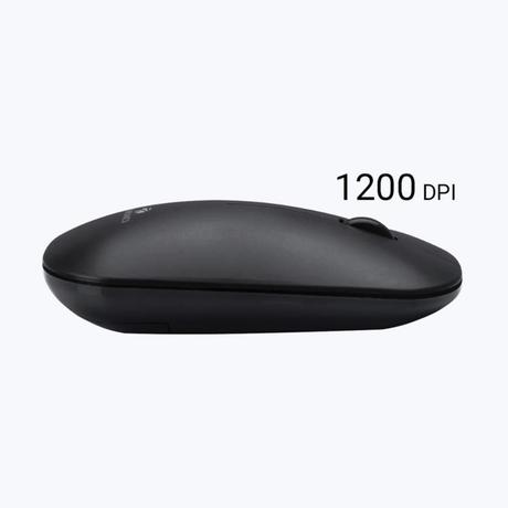 Zebronics Zeb-Dazzle Wireless Mouse with Nano Receiver, Matte Finish (Black)-1