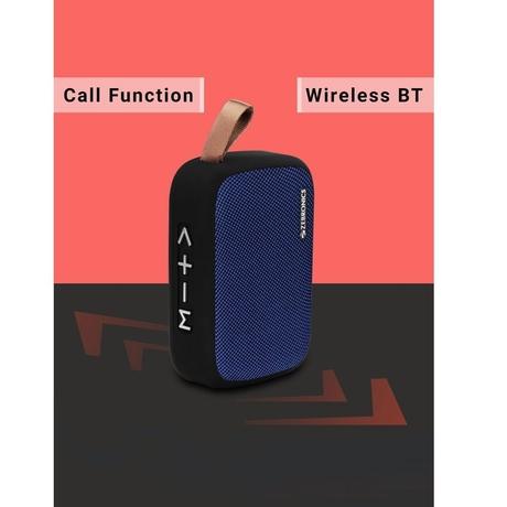 Zebronics Delight Portable Wireless Bluetooth Speaker supports USB, MicroSD card, FM Radio (Blue)-2