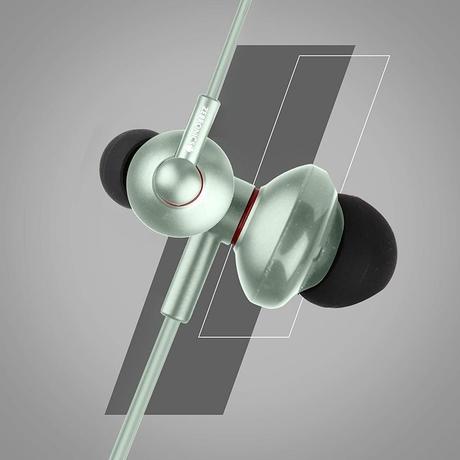 Zebronics Zeb-Buds 10 Wired Earphones with Mic and a Multi-function Button, Lightweight, Strong and long lasting cable, Metal design, Green-2