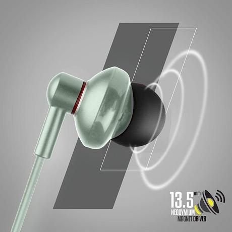 Zebronics Zeb-Buds 10 Wired Earphones with Mic and a Multi-function Button, Lightweight, Strong and long lasting cable, Metal design, Green-5