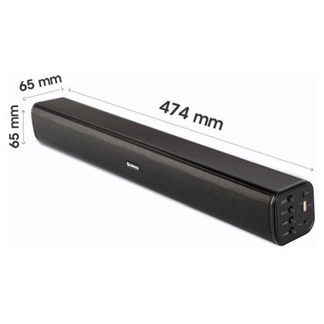 Zebronics Zeb Vita Pro Stereo Soundbar, Black, 24 Watts-5