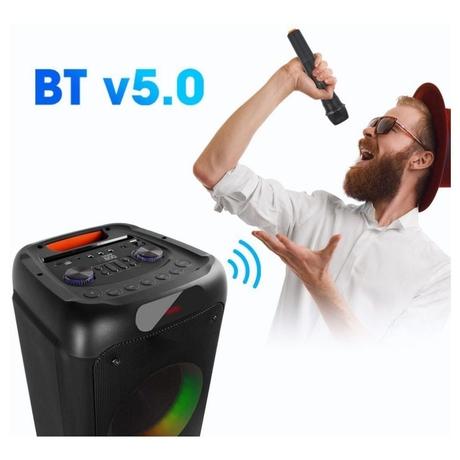 Zebronics Thump 800 Trolley Speaker with RGB Lights, Black, 70 Watts-5