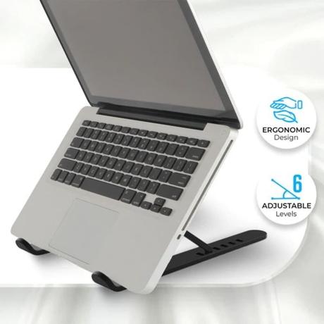Zebronics Laptop Stand, Black, A218-NS1000-3