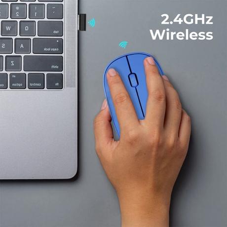 Zebronics Zeb-Amaze 2.4Ghz Wireless Optical Mouse (Black)-3