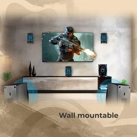 Zebronics SPK-ZEB BTRUCF 5.1 Ch Computer Multimedia Speaker (SPARK 100)-4