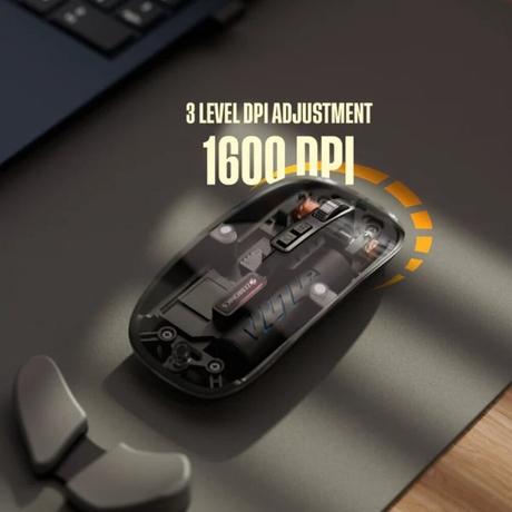 Zebronics Sheer 10 2.4 GHz Wireless Optical Mouse, Black-2