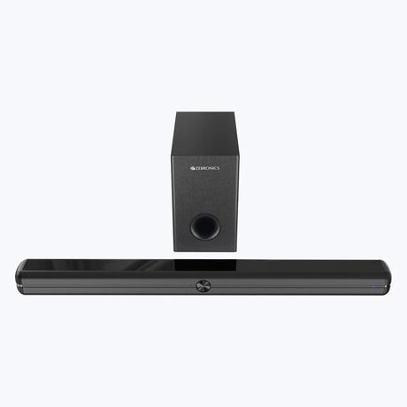 Zebronics Juke Bar 3920 with 130 W, 2.1 Channel Wired Subwoofer Multi Connectivity: BT v5.1, TV (ARC), USB, AUX, LED Indicator, Remote Control-0
