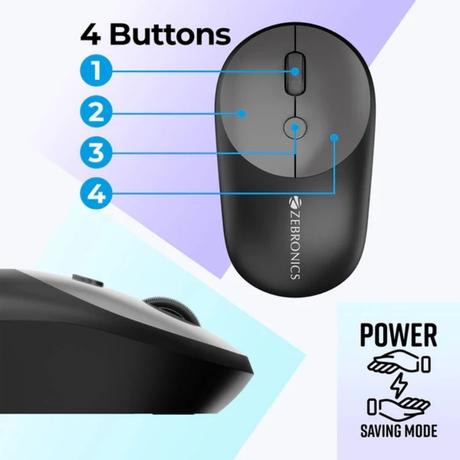 Zebronics Companion 302 Wireless Keytboard and Mouse Combo, Dark Blue-6