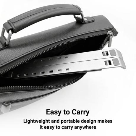 Zebronics Lite Laptop Stand, Silver A75-NS2000-5