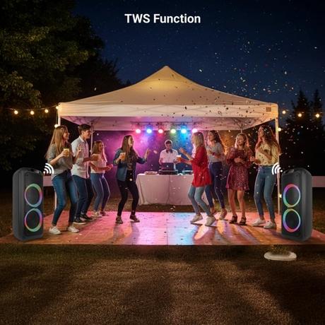 Zebronics Thump 10 200 Watts DJ Speaker-4