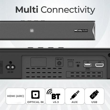 Zebronics Juke Bar 9520WS Pro Dolby 625 Watts 5.1 Computer Multimedia Speaker-6