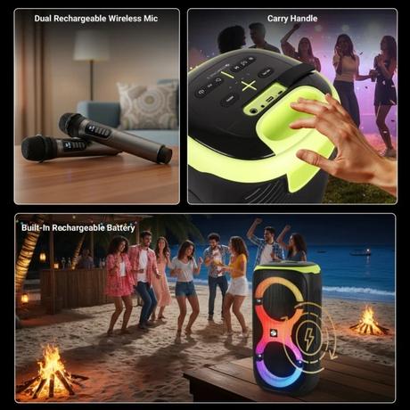 Zebronics Thump 802 120 Watts Bluetooth Portable Speaker-6