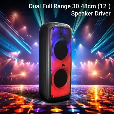 Zebronics Lumos DJ 240 Watts Trolley Speaker-2