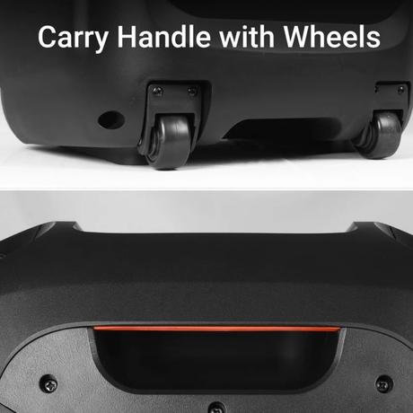 Zebronics Lumos DJ 240 Watts Trolley Speaker-5