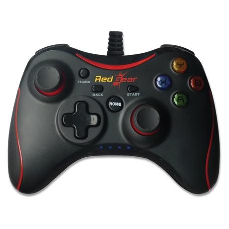 Redgear Pro Series Wired Gamepad with Backlit Illuminated Keys, Black-0