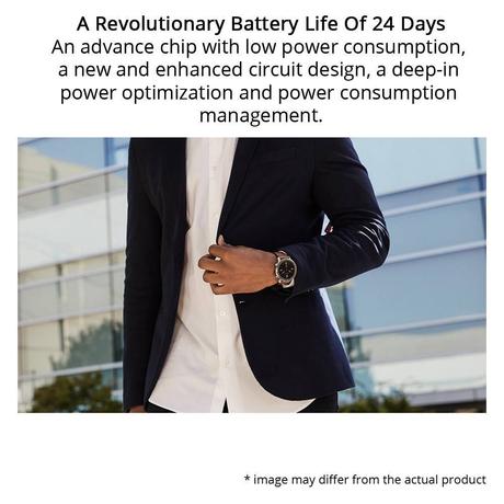 Buy Amazfit A1902 GTR Series 47 mm Smart Watch, Stainless Steel at