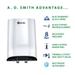 A. O. Smith 3 litres Instant Water Heater with Blue Diamond Glass Lined Tank, MiniBot SZS-3 (3 KW)-4 A. O. Smith 3 litres Instant Water Heater with Blue Diamond Glass Lined Tank, MiniBot SZS-3 (3 KW)-4