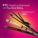 Agaro HS1719 4 in 1 Hair Straightener, Black & Rose Gold-3 Agaro HS1719 4 in 1 Hair Straightener, Black & Rose Gold-3