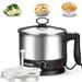 Agaro Esteem Multipurpose Electric Kettle 1.2 L 600 W, Stainless Steel, Egg Rack & Grill Rack, 3 Heating Modes, Boiling Water, Tea, Coffee, Oats, Noodles and Soup-1