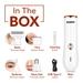 Agaro Female Multi Trimmer / Facial Hair Removal Machine 3117, White-7