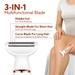 Agaro Female Multi Trimmer / Facial Hair Removal Machine 3117, White-9