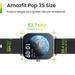 Amazfit Pop 3S Smartwatch, 4.97 cm (1.96 inch) Ultra-Large AMOLED Display, Bluetooth Calling, Upto 12 Days Battery, 24H SpO2, Heart Rate & Stress Monitor, AI Voice Assistant, Metallic Design (Metallic Silver)-9