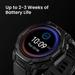 Amazfit T-Rex 3 Pro Outdoor Smart Watch 44 mm Sapphire AMOLED Display with Flashlight, 10 ATM, Dual Band GPS, Offline Maps, 25 Days Battery, 180+ Sports Mode for Android & iPhone, Tactical Black-5 Amazfit T-Rex 3 Pro Outdoor Smart Watch 44 mm Sapphire AMOLED Display with Flashlight, 10 ATM, Dual Band GPS, Offline Maps, 25 Days Battery, 180+ Sports Mode for Android & iPhone, Tactical Black-5