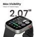 Amazfit Bip Max 50 mm Smartwatch, 5.25 cm (2.07 inch) AMOLED Display, 20 Days of Battery, GPS, 4 GB Storage, Offline Maps, Hybrid Training, Fitness Tracker, 150+ Sports, HYROX Mode, 5 ATM for Android & iPhone, Black-2 Amazfit Bip Max 50 mm Smartwatch, 5.25 cm (2.07 inch) AMOLED Display, 20 Days of Battery, GPS, 4 GB Storage, Offline Maps, Hybrid Training, Fitness Tracker, 150+ Sports, HYROX Mode, 5 ATM for Android & iPhone, Black-2