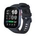 Amazfit Bip Max 50 mm Smartwatch, 5.25 cm (2.07 inch) AMOLED Display, 20 Days of Battery, GPS, 4 GB Storage, Offline Maps, Hybrid Training, Fitness Tracker, 150+ Sports, HYROX Mode, 5 ATM for Android & iPhone, Blue-1